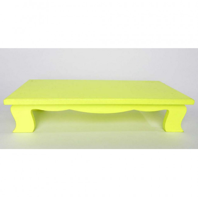 PORTA DOCE BANQUINH0 AMARELO NEON