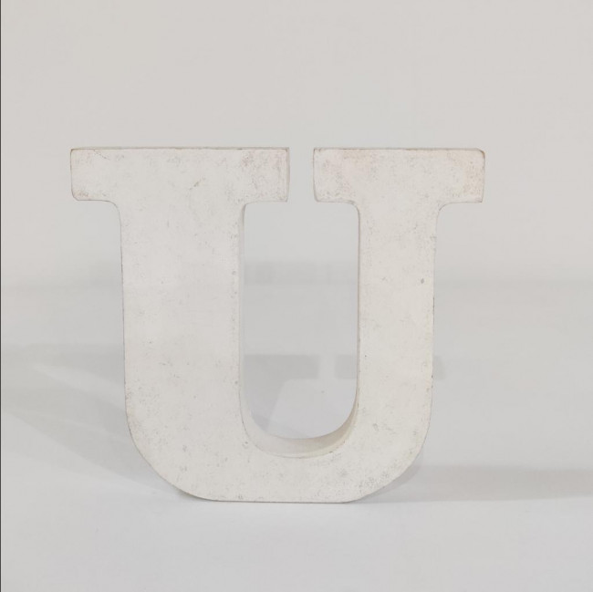 LETRA \'\'U\'\' MDF