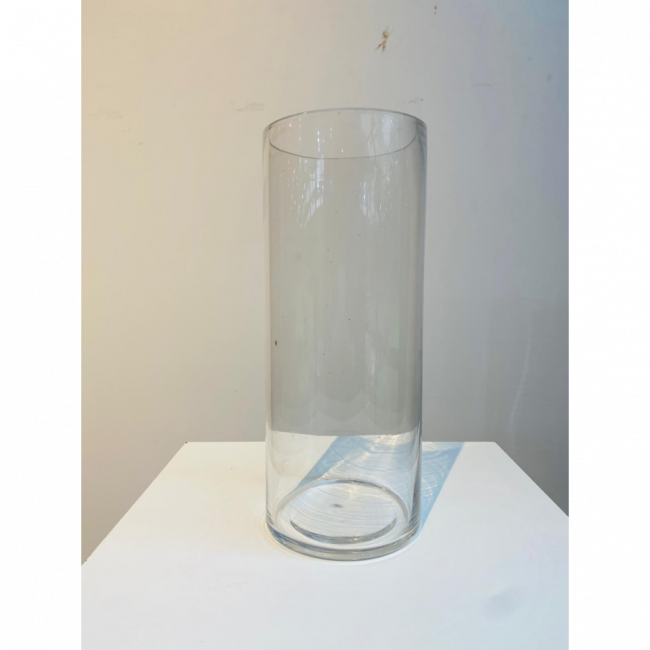 VASO CILINDRO VIDRO 40 CM