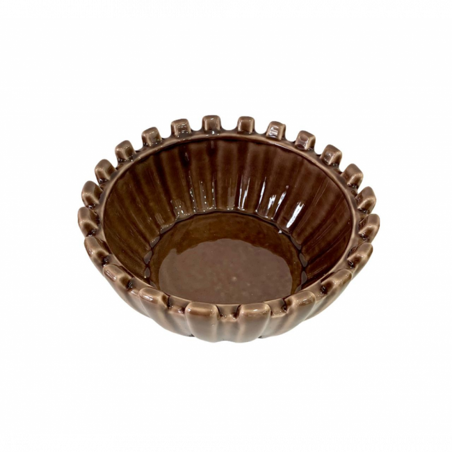 TAÇA LISTRADO CAPUCCINO