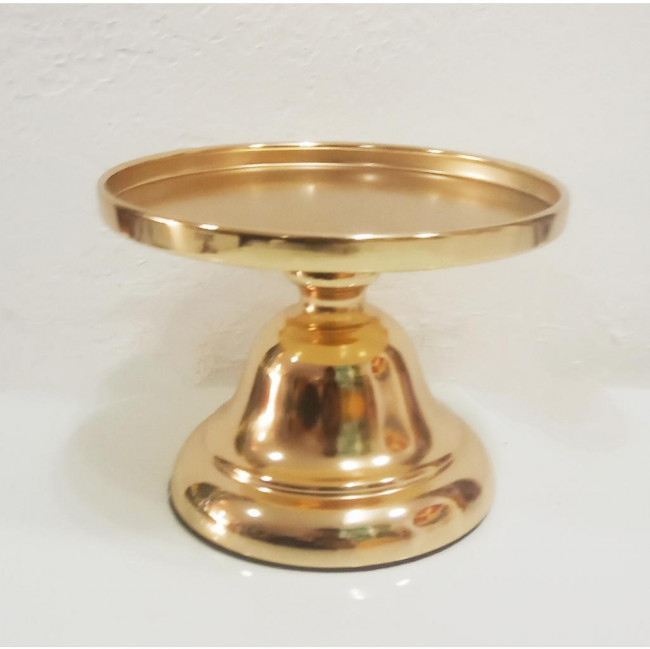 SUPORTE METAL DOURADO - P