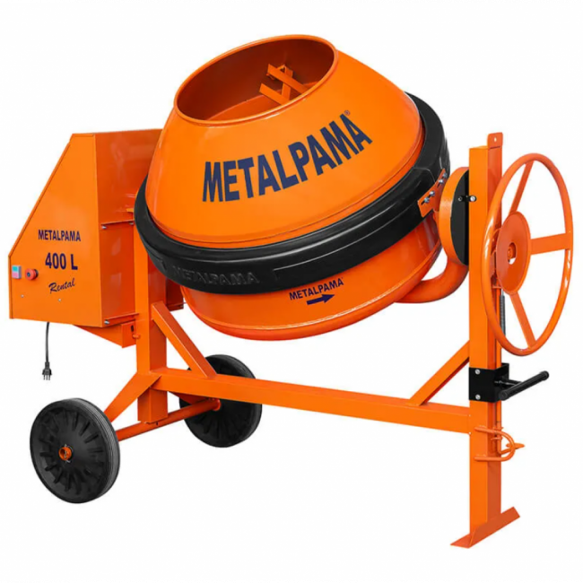 BETONEIRA RENTAL MONOFÁSICA 400 LITROS - CDL04