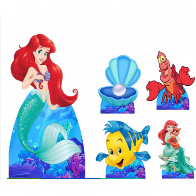 DISPLAY PEQUENA SEREIA PRINCESA ARIEL