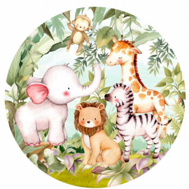 PAINEL DE TECIDO 1,50 SAFARI BABY 80