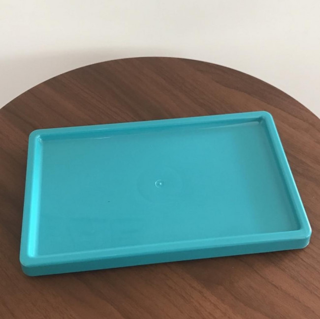 Bandeja plástico Retangular plástico Tiffany G