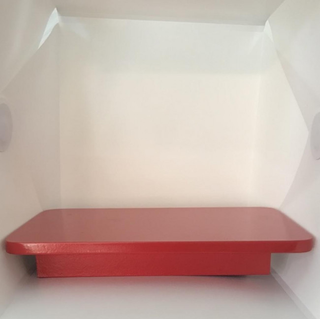 Bandeja MDF vermelha