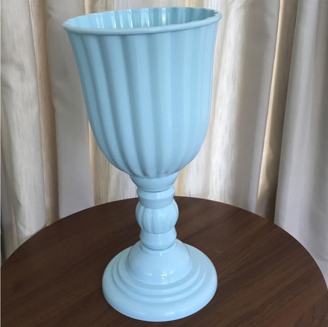 Vaso Dubai plástico azul candy GG