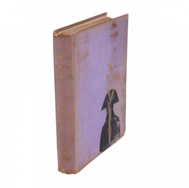 LIVRO LILÁS L\'AIGLON (C 14 CM | L 3 CM | A 19 CM)