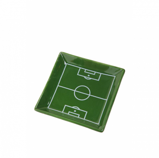 PIRES CAMPO DE FUTEBOL CERÂMICA VERDE (C 11 CM | L 11 CM | A 2 CM)