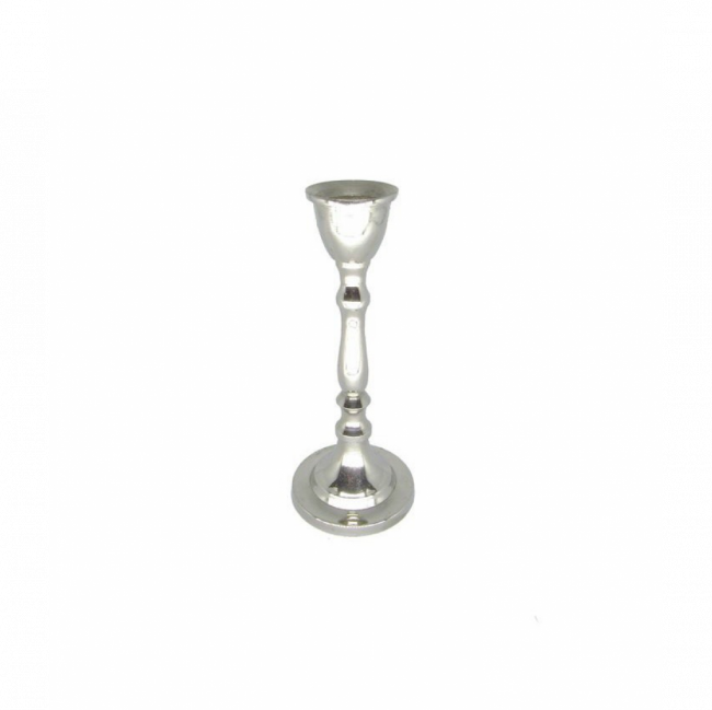 MINI CASTIÇAL PRATA TAM M (D 4 CM | A 6 CM)