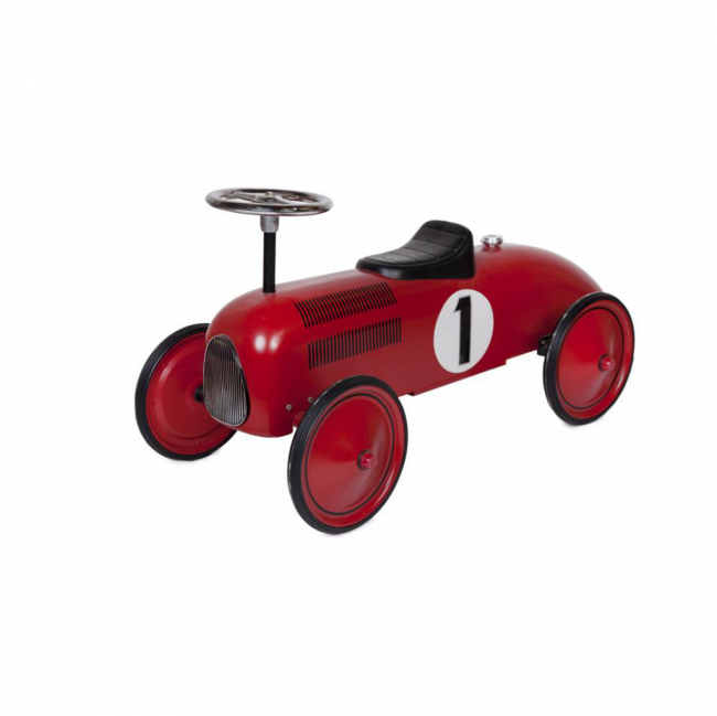 CARRINHO Nº 1 METAL VERMELHO (C 75 CM | L 38 CM | A 40 CM)