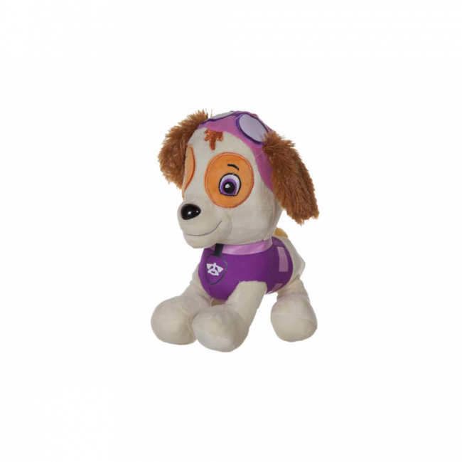 CACHORRO SKYE CONJUNTO PATRULHA CANINA PELÚCIA ROSA (C 16 CM | L 10 CM | A 20 CM)