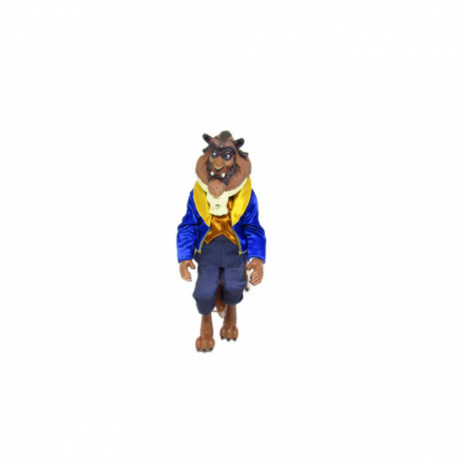 FERA DISNEY BORRACHA A BELA E A FERA MARROM (C 13 CM | L 11 CM | A 31 CM)