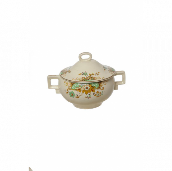 JOHNSON BROS COLLECTION AÇUCAREIRO PORCELANA (C 15 CM | L 11 CM | A 10 CM)