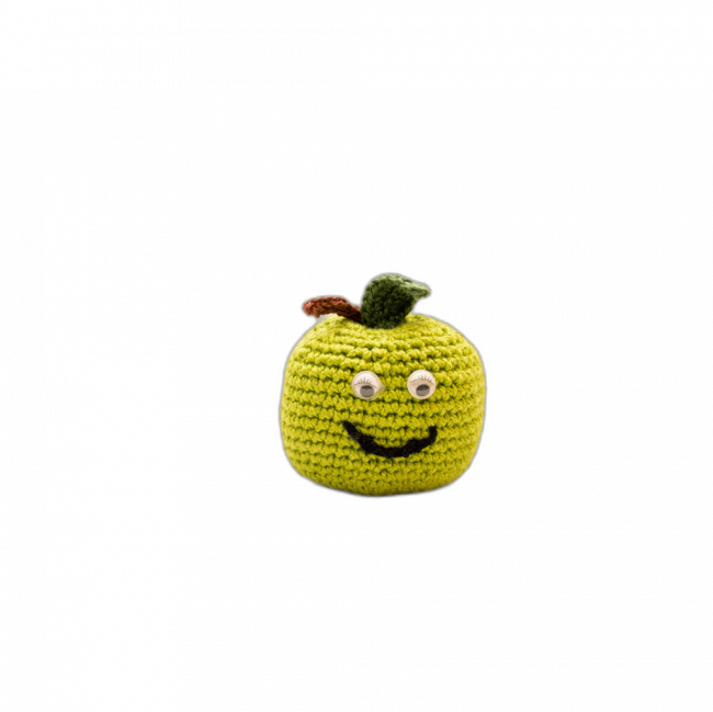 maçã verde amigurumi