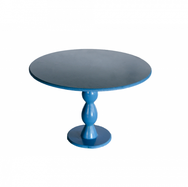 Suporte de Doces Azul  Alto  de mdf