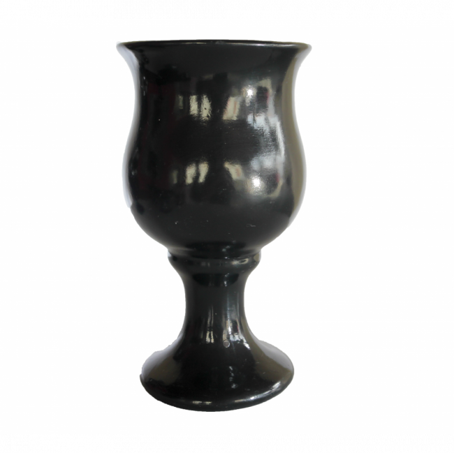 Vaso preto de porcelana