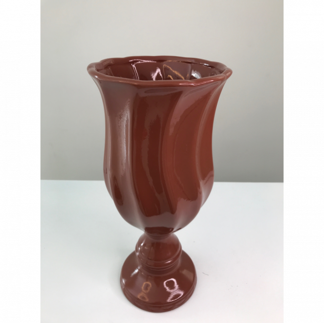 Vaso marrom