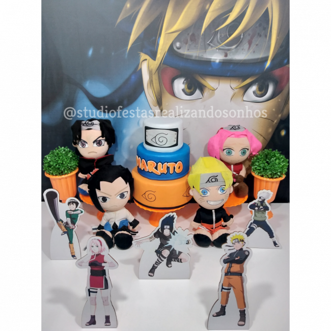 KIT DE MESA NARUTO 1