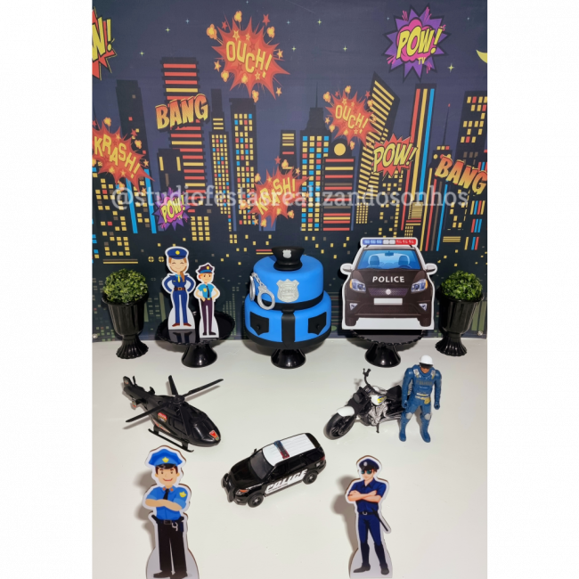 KIT DE MESA POLICIA 1