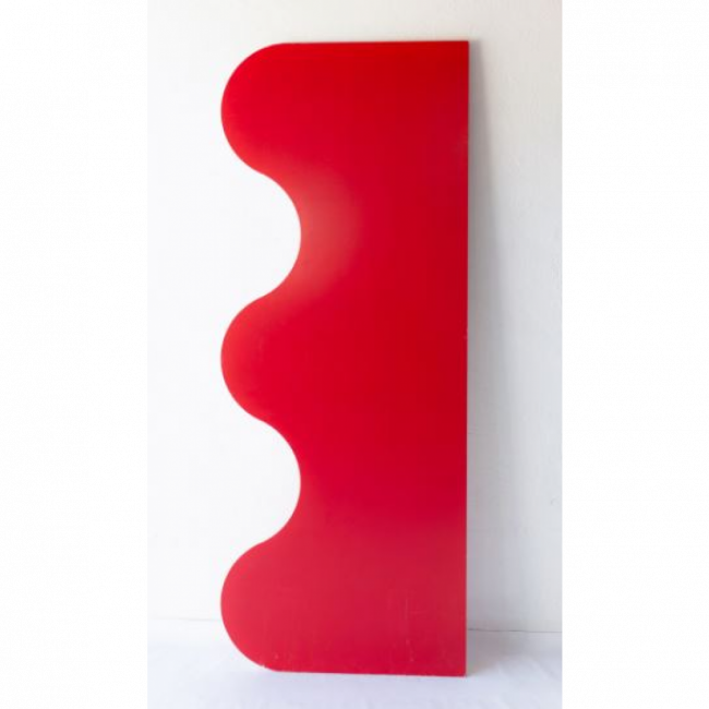 Painel Curvas Vermelho - G