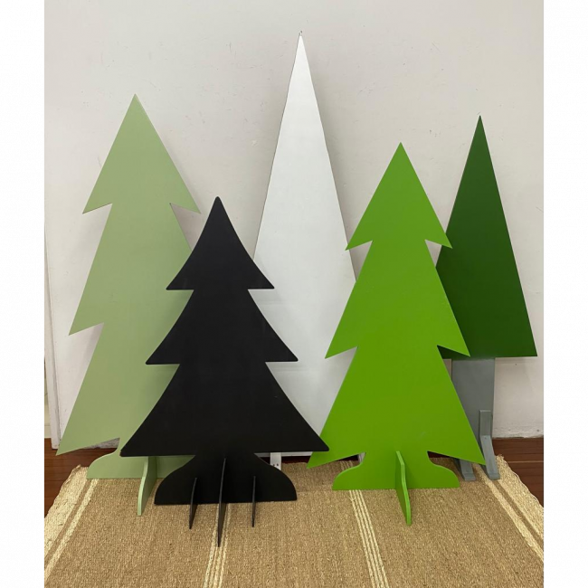 Painel Pinheiro Verde Menta