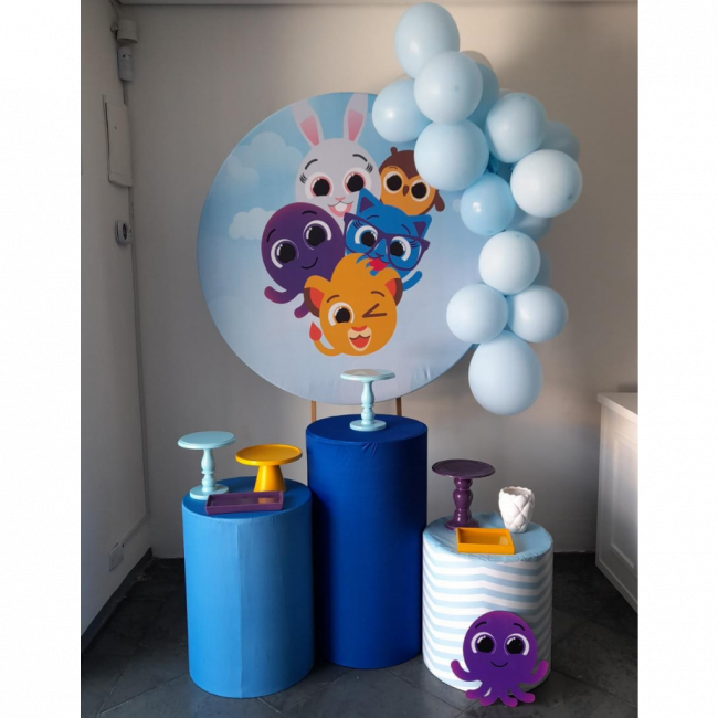 Decoração infantil - Bolo fofos pocket