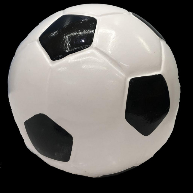 Bola Cerâmica Preta /Branca