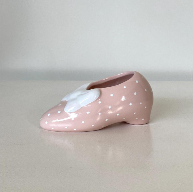 Sapato Minnie Cerâmica