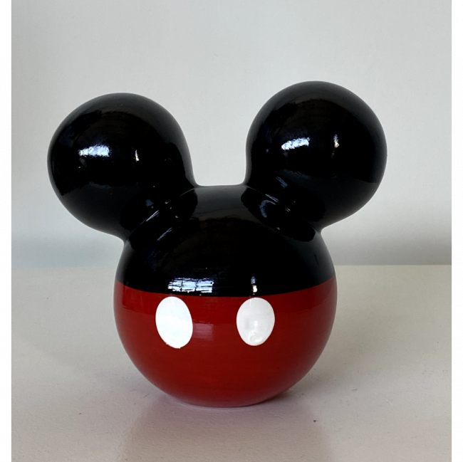 Cabeça Mickey Cerâmica