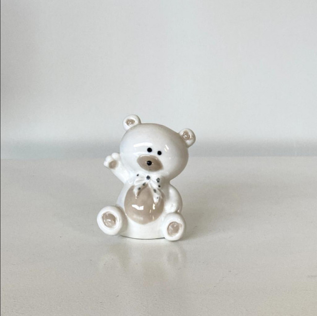 Urso Cerâmica sentado