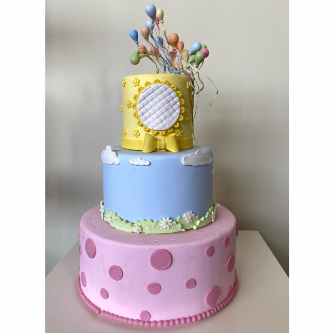Maquete Bolo Candy Collor