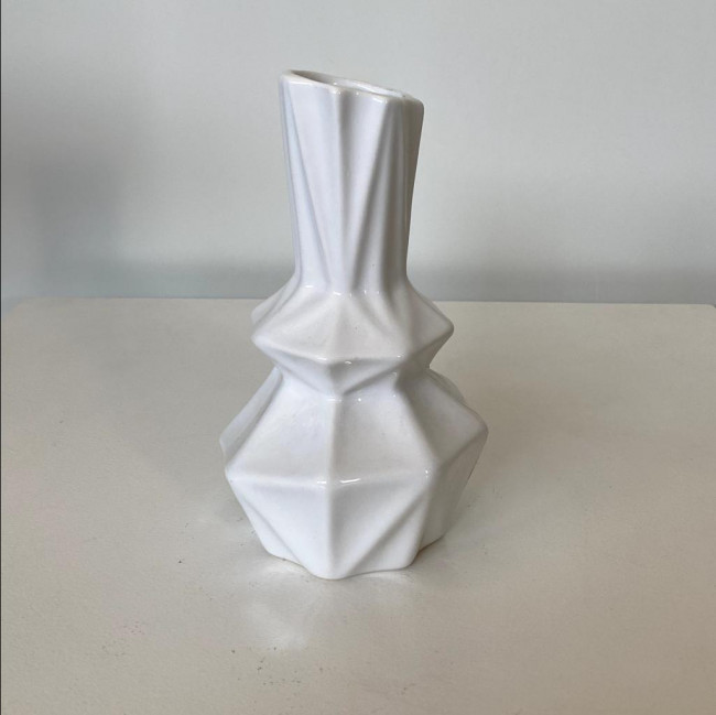 Vaso Diamante Cerâmica