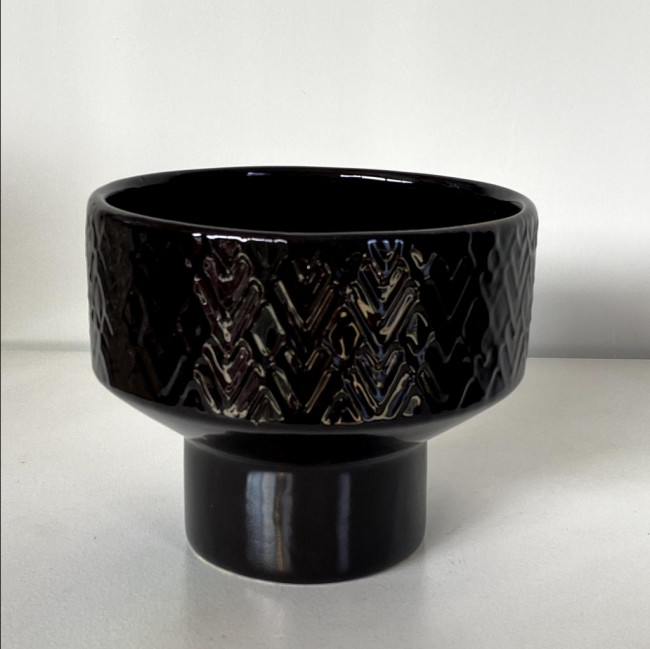 Vaso Etnico Pé Alto