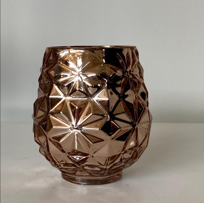 Vaso Geométrico Vidro