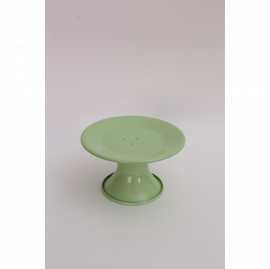 SUPORTE DOCE P METAL ESMALTADO VERDE CANDY