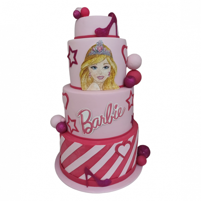Bolo barbie