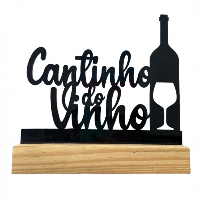 PLACA VINHO