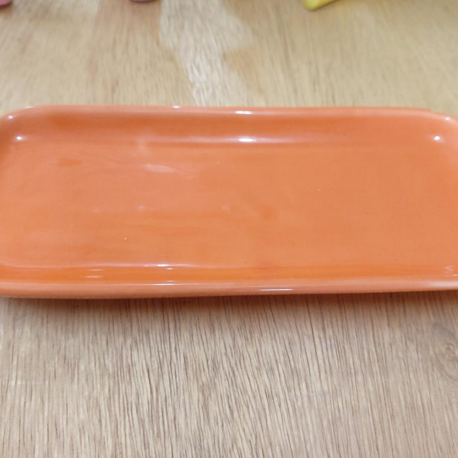 Bandeja rasa porcelana