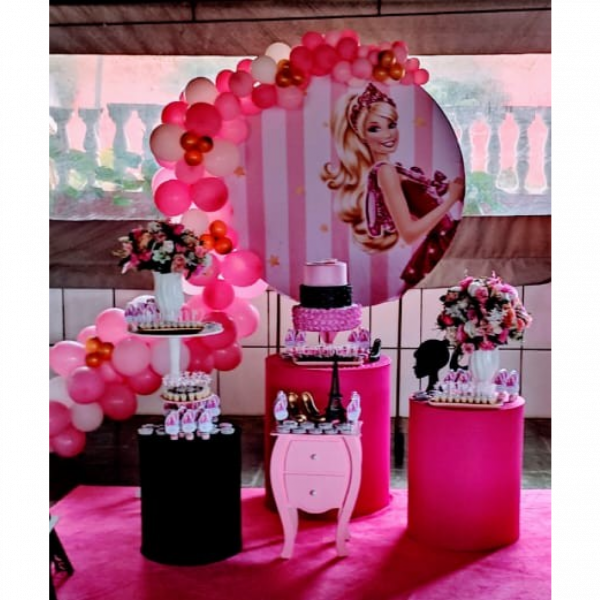Tema Barbie Rosa