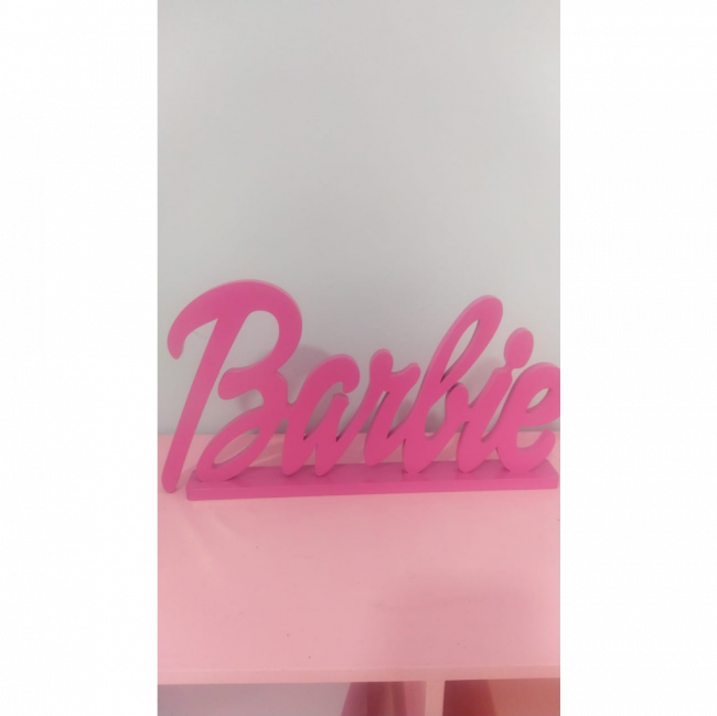 PLACA BARBIE