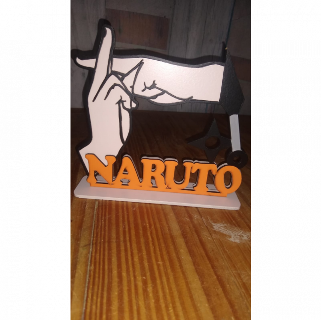 PLACA NARUTO