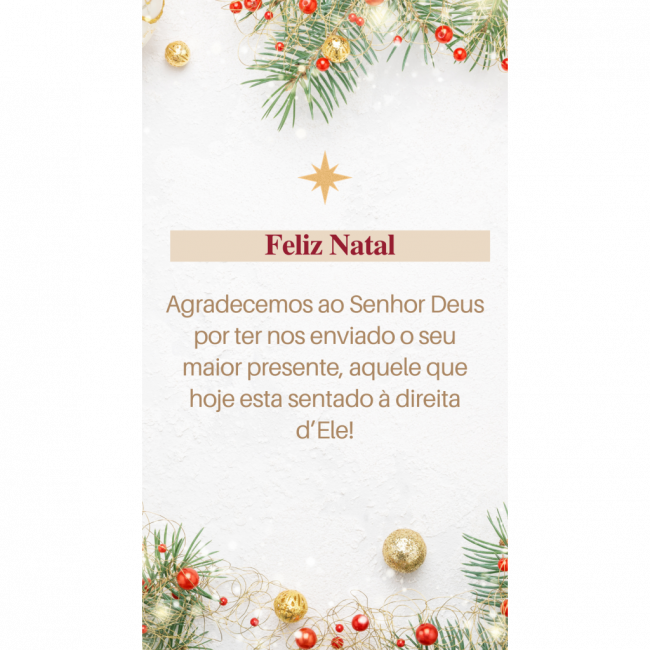 Menu Natal