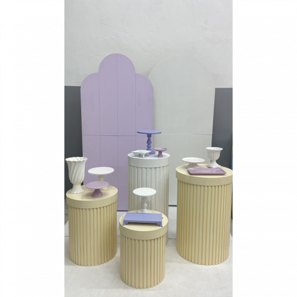 KIT MEU LAVANDA | Lilás, branco e bege