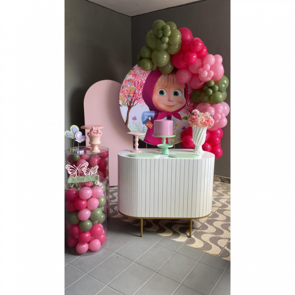 KIT MASHA | Rosa, verde e pink