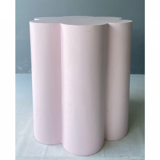 MESA FLOR M | Rosa Claro