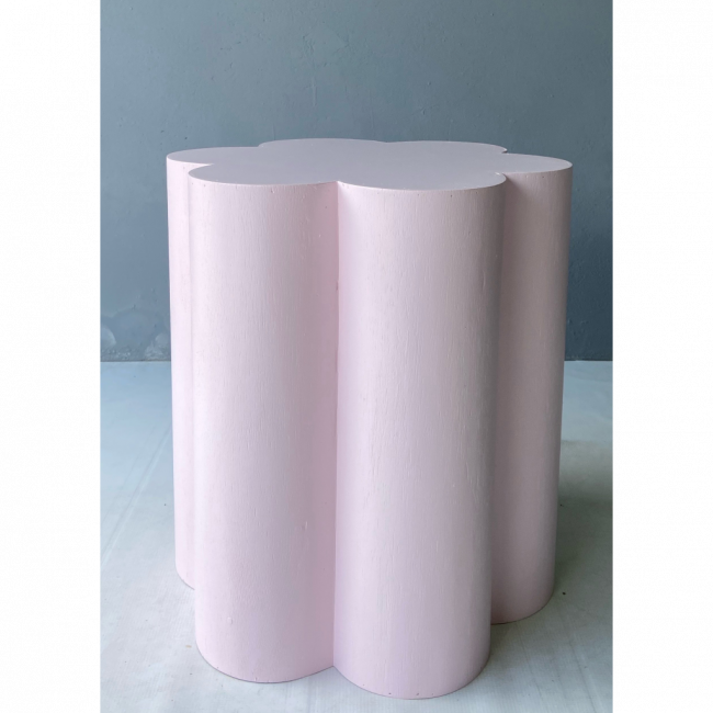 MESA FLOR P | Rosa Claro