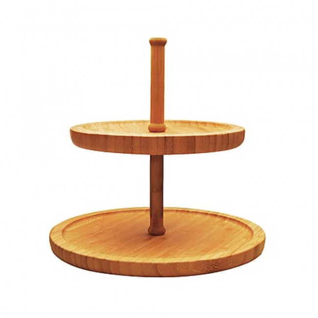 SUPORTE BAMBU DUPLO (25D X 19,5D X 16A)