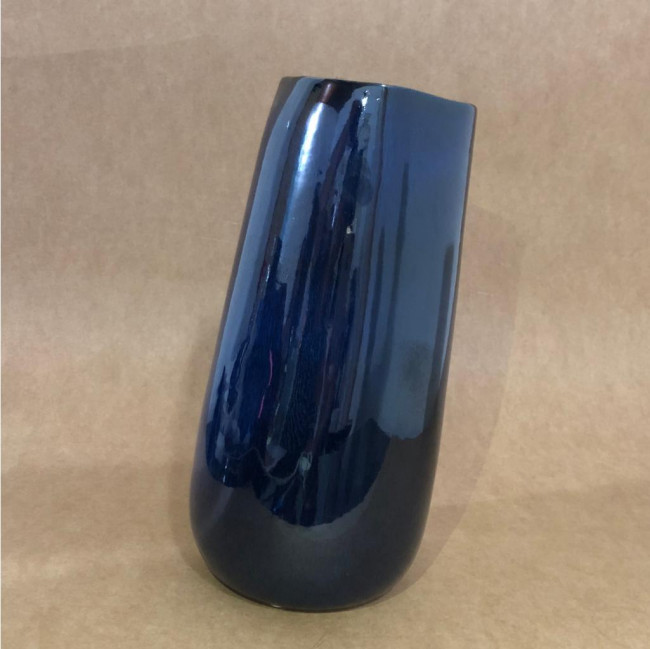 VASO INCLINADO AZUL MARINHO G (10D X 28A)