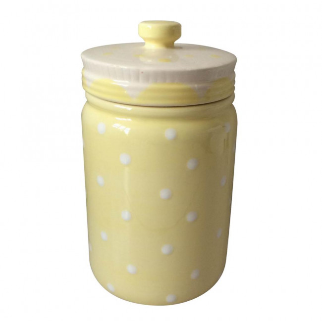 VASO OU POTE POÁ AMARELO (18A X 10D)